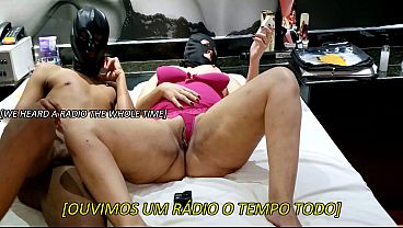 SUBBED – Amateur Hotwife Motel Threesome with 18yo Black Bull – Pink Nightie Tease, Mutual Breast Play, BBC Nursing & Husband Joins Raw (Homemade Interracial Cuckold)